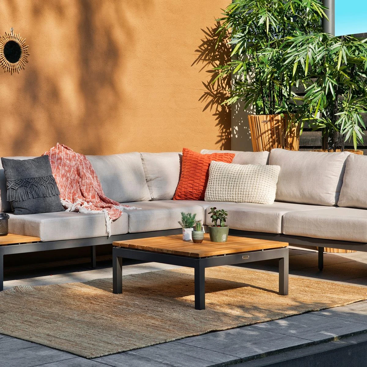 Exotan Villa All Weather Loungeset Met Hoekbank 15 Exotan Villa All Weather Loungeset Met Hoekbank - Afbeelding 13