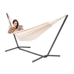 Tropilex® Hangmatstandaard Eénpersoons Easy Zwart 16 Tropilex® Hangmatstandaard Eénpersoons Easy Zwart -Tuinproducten 10008581