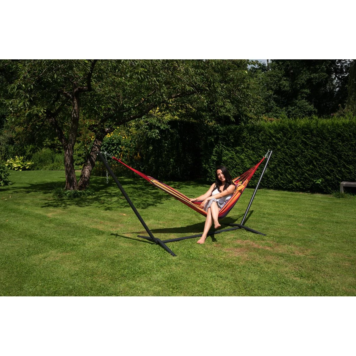 Tropilex® Hangmatstandaard Eénpersoons Easy Zwart 8 Tropilex® Hangmatstandaard Eénpersoons Easy Zwart - Afbeelding 6