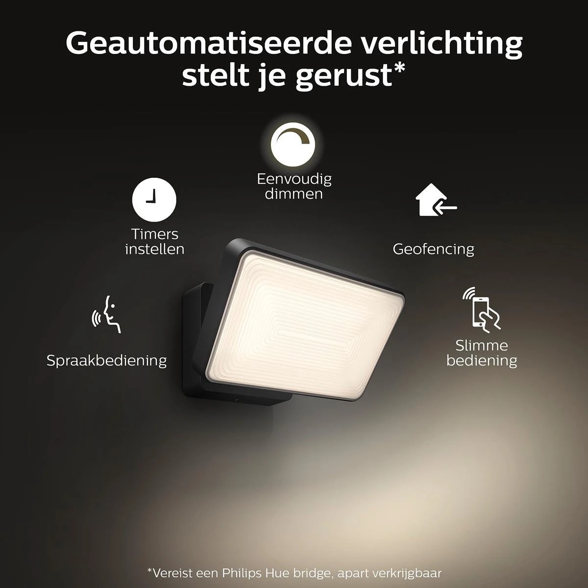 Philips Hue Welkom Schijnwerper 4 Philips Hue Welkom Schijnwerper - Afbeelding 2