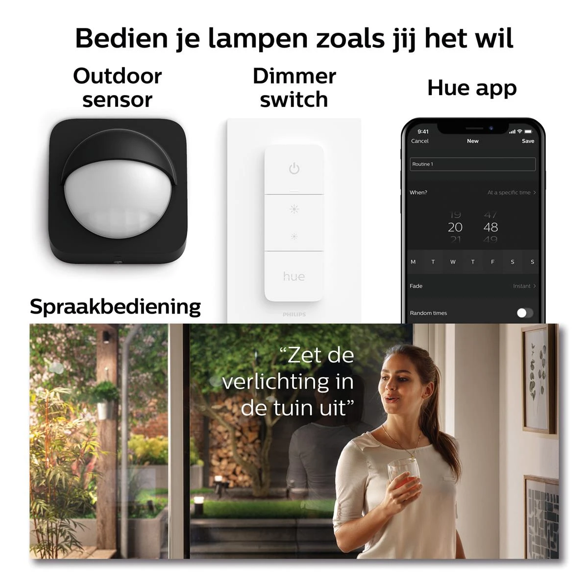 Philips Hue Welkom Schijnwerper 7 Philips Hue Welkom Schijnwerper - Afbeelding 5