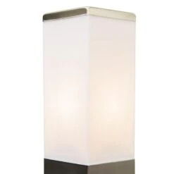 QAZQA Smart Buitenlamp 45 Cm Staal Incl. Wifi P45 - Malios -Tuinproducten 10027335