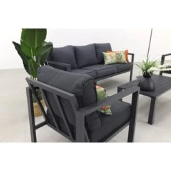 Garden Impressions Durban Loungeset 4-delig - Zwart 23 Garden Impressions Durban Loungeset 4-delig - Zwart -Tuinproducten 10046015