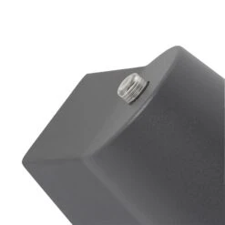 QAZQA Buitenlamp Antraciet Met Licht-donker Sensor Incl. LED - Uma 16 QAZQA Buitenlamp Antraciet Met Licht-donker Sensor Incl. LED - Uma -Tuinproducten 10049085