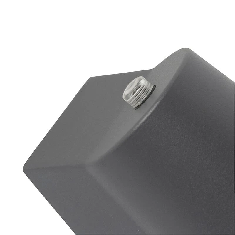 QAZQA Buitenlamp Antraciet Met Licht-donker Sensor Incl. LED - Uma 6 QAZQA Buitenlamp Antraciet Met Licht-donker Sensor Incl. LED - Uma - Afbeelding 4