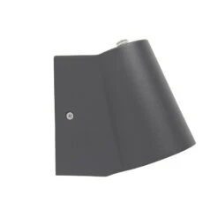 QAZQA Buitenlamp Antraciet Met Licht-donker Sensor Incl. LED - Uma 19 QAZQA Buitenlamp Antraciet Met Licht-donker Sensor Incl. LED - Uma -Tuinproducten 10049097