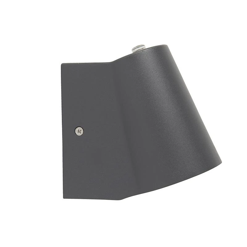 QAZQA Buitenlamp Antraciet Met Licht-donker Sensor Incl. LED - Uma 9 QAZQA Buitenlamp Antraciet Met Licht-donker Sensor Incl. LED - Uma - Afbeelding 7