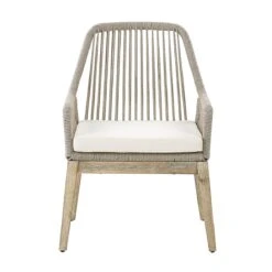 Beliani - OLBIA - Tuinstoel Set Van 2 - Beige - Polypropyleen 17 Beliani - OLBIA - Tuinstoel Set Van 2 - Beige - Polypropyleen -Tuinproducten 10052537