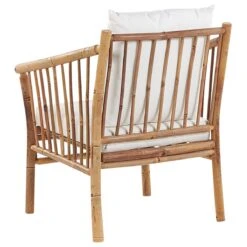 Beliani - MAGGIORE - Loungeset Voor 4 - Lichte Houtkleur - Bamboehout 22 Beliani - MAGGIORE - Loungeset Voor 4 - Lichte Houtkleur - Bamboehout -Tuinproducten 10102552