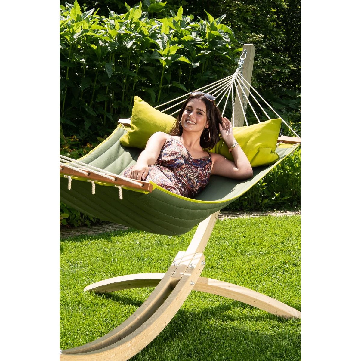 Tropilex® Hangmatstandaard Tweepersoons Wood Hout 6 Tropilex® Hangmatstandaard Tweepersoons Wood Hout - Afbeelding 4