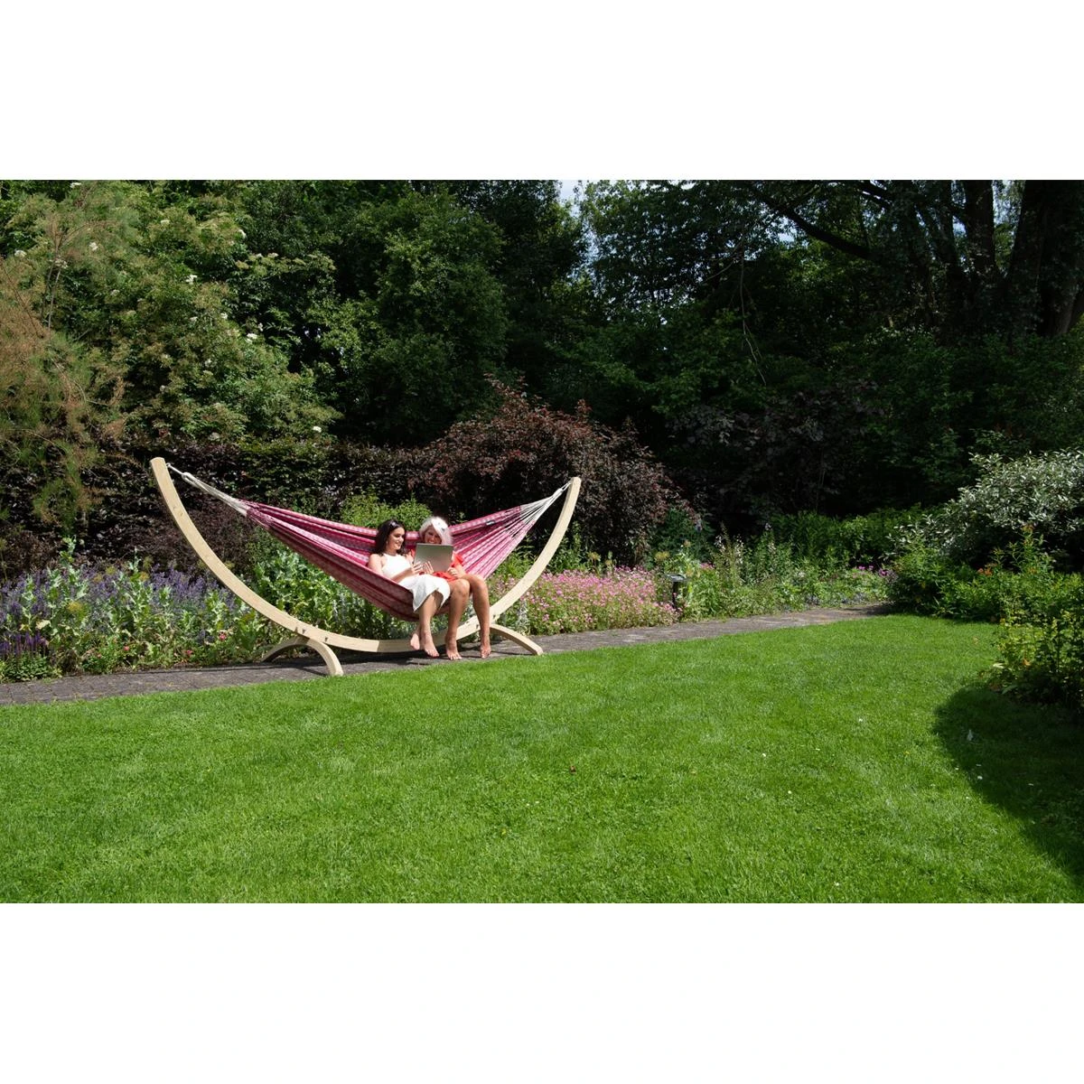 Tropilex® Hangmatstandaard Tweepersoons Wood Hout 9 Tropilex® Hangmatstandaard Tweepersoons Wood Hout - Afbeelding 7