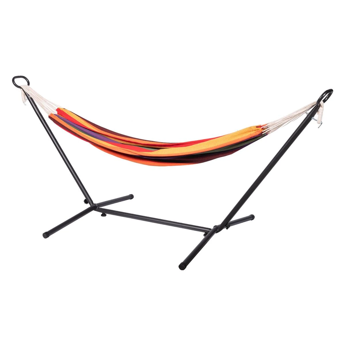 123Hammock Hangmat Eénpersoons Multi Single Veelkleurig 6 123Hammock Hangmat Eénpersoons Multi Single Veelkleurig - Afbeelding 4