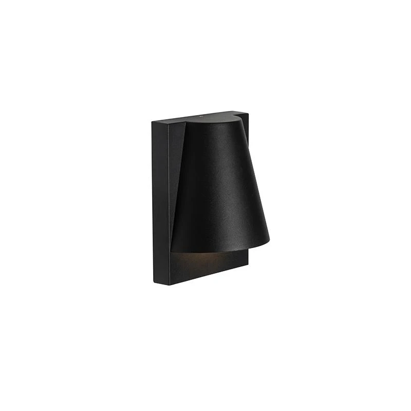 QAZQA Buiten Wandlamp Zwart IP44 Met Schemerschakelaar - Femke 13 QAZQA Buiten Wandlamp Zwart IP44 Met Schemerschakelaar - Femke - Afbeelding 11