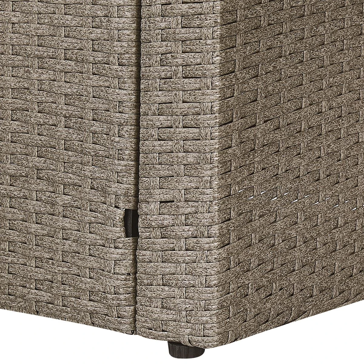 Beliani - BARDI - Loungeset Voor 5 - Natuurlijk - PE Rotan 10 Beliani - BARDI - Loungeset Voor 5 - Natuurlijk - PE Rotan - Afbeelding 8