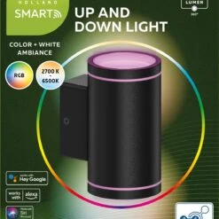 Calex Smart Outdoor Up And Downlight Wandlamp -Tuinproducten 10164770