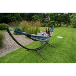 Tropilex® Hangmat Eénpersoons Cuba Blueberry Blauw 17 Tropilex® Hangmat Eénpersoons Cuba Blueberry Blauw -Tuinproducten 10173858