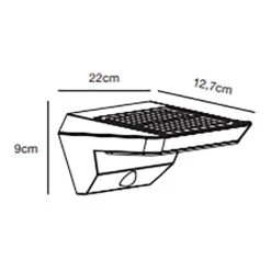 Nordlux Agena Solar Wandlamp Met Sensor 18 Nordlux Agena Solar Wandlamp Met Sensor -Tuinproducten 10205704