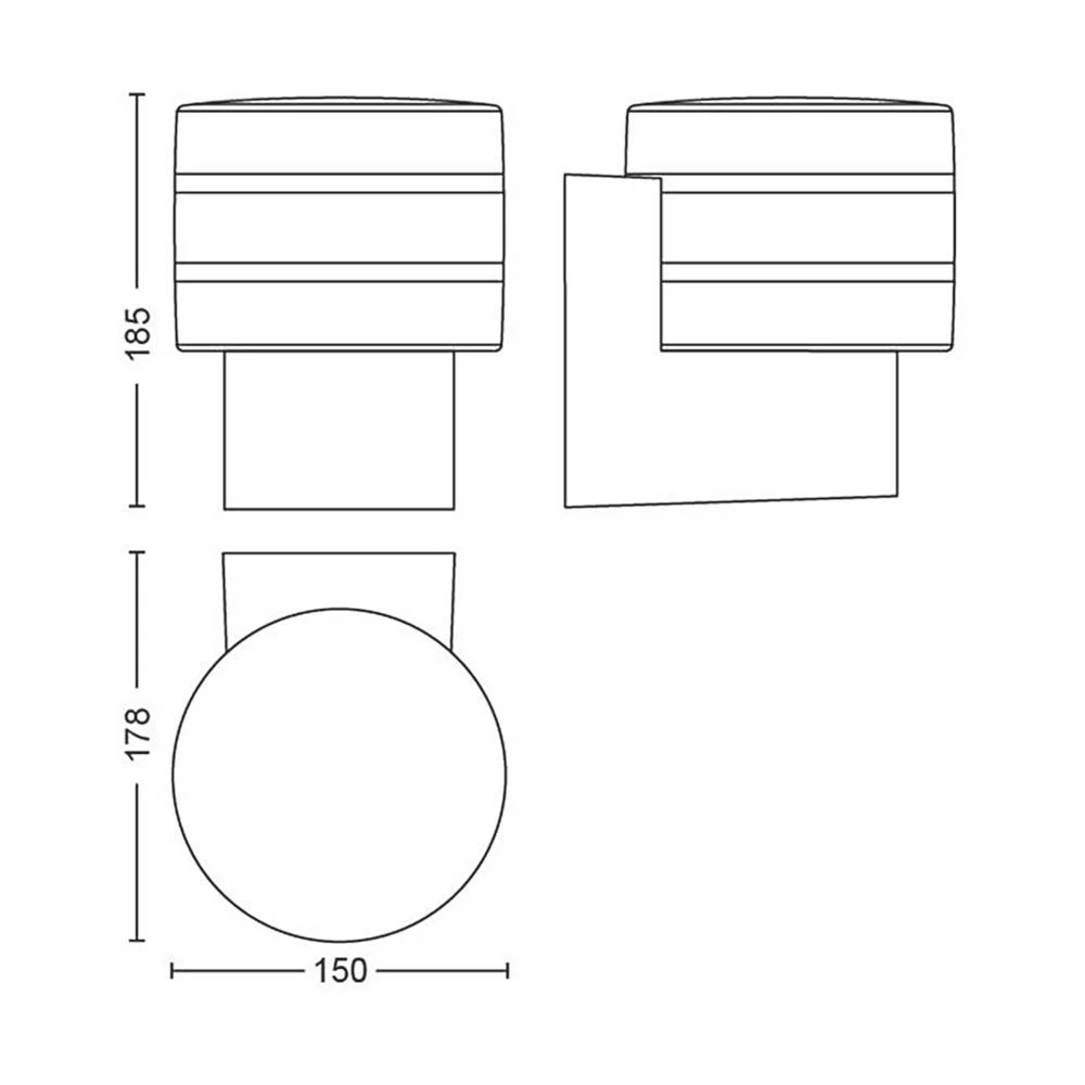Philips Hue White Tuar Wandlamp 10 Philips Hue White Tuar Wandlamp - Afbeelding 8