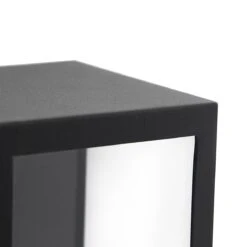 QAZQA Smart Buiten Wandlamp Zwart Met Glas Incl. Wifi ST64 - 20 QAZQA Smart Buiten Wandlamp Zwart Met Glas Incl. Wifi ST64 - -Tuinproducten 10229017