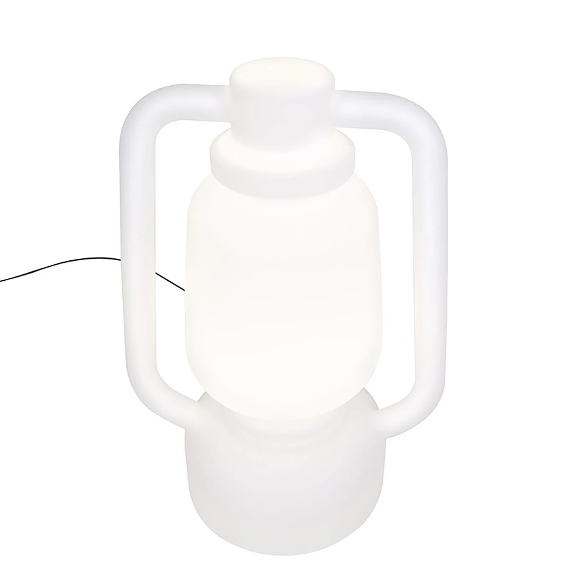 QAZQA Smart Vloerlamp Wit 110 Cm Incl. Wifi G95 - Storm Extra Large 13 QAZQA Smart Vloerlamp Wit 110 Cm Incl. Wifi G95 - Storm Extra Large - Afbeelding 11