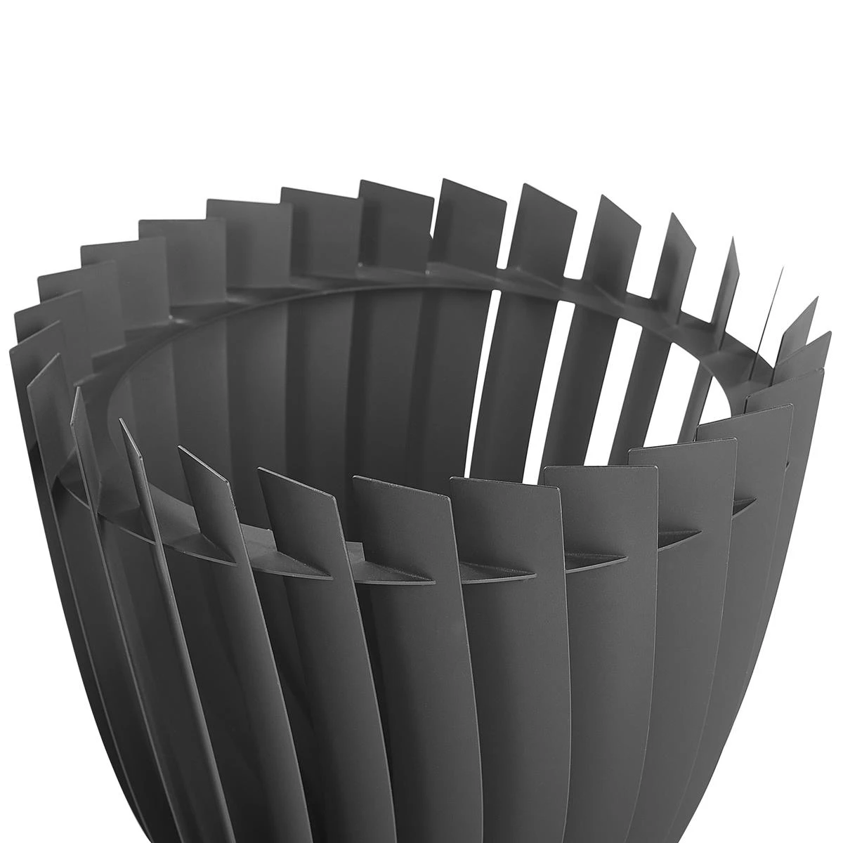 Beliani - KEDIRI - Vuurkorf - Zwart - Staal 7 Beliani - KEDIRI - Vuurkorf - Zwart - Staal - Afbeelding 5