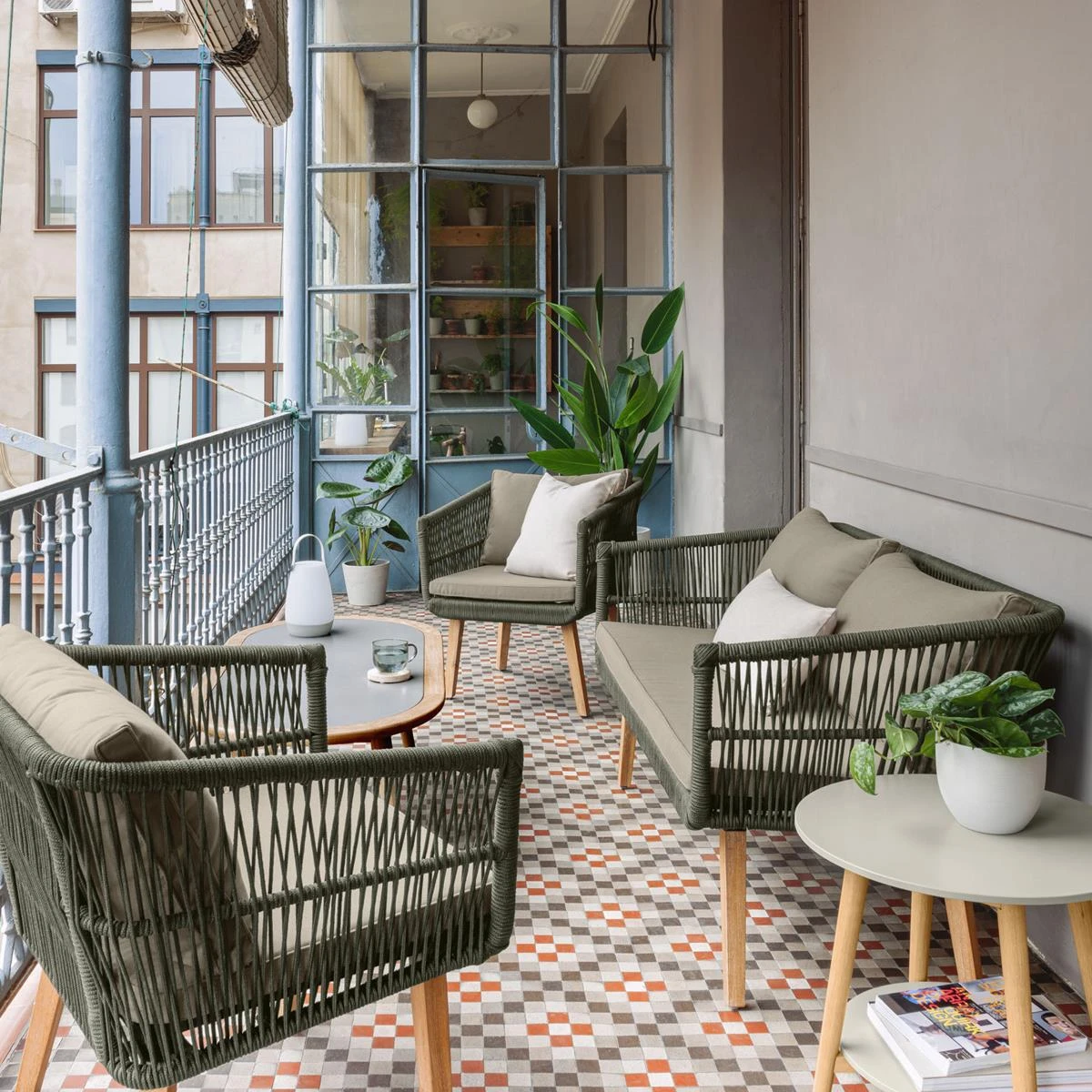 Kave Home Inti Loungeset 4 Kave Home Inti Loungeset - Afbeelding 2