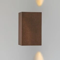 QAZQA Set Van 2 Industriële Wandlampen Roestbruin 2-lichts IP44 - 14 QAZQA Set Van 2 Industriële Wandlampen Roestbruin 2-lichts IP44 - -Tuinproducten 10338328