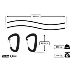 Tropilex® Hangmatbevestiging Tree Strap Zwart 17 Tropilex® Hangmatbevestiging Tree Strap Zwart -Tuinproducten 10358718