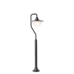 QAZQA Klassieke Buiten Lantaarn Zwart 100 Cm IP44 - Bruges