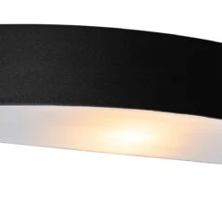 QAZQA Moderne Buiten Wandlamp Zwart IP44 - Bojan -Tuinproducten 10376005