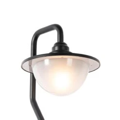 QAZQA Klassieke Buiten Lantaarn Zwart 100 Cm IP44 - Bruges -Tuinproducten 10376015