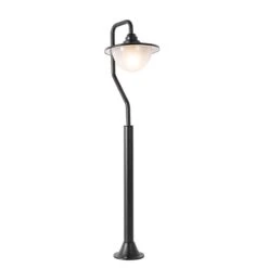 QAZQA Klassieke Buiten Lantaarn Zwart 100 Cm IP44 - Bruges -Tuinproducten 10376050