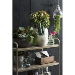 Mica Decorations Lester Bloempot - H31 X Ø33 Cm - Lichtgrijs -Tuinproducten 10381230