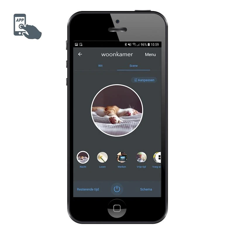 QAZQA Smart Vintage Buiten Wandlantaarn Brons Incl. Wifi A60 - 12 QAZQA Smart Vintage Buiten Wandlantaarn Brons Incl. Wifi A60 - - Afbeelding 10