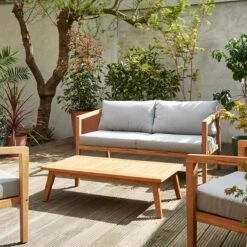 Exotan Lucca Loungeset - 2-zitsbank En Tuinstoelen -Tuinproducten 10446336