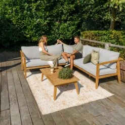 Exotan Lucca Loungeset - Hoekbank -Tuinproducten 10446360