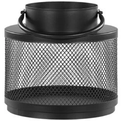 Beliani - YAMDENA - Lantaarn - Zwart 24 Cm - IJzer 10 Beliani - YAMDENA - Lantaarn - Zwart 24 Cm - IJzer -Tuinproducten 10447956