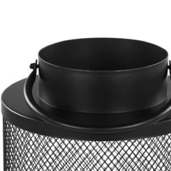 Beliani - YAMDENA - Lantaarn - Zwart 24 Cm - IJzer 11 Beliani - YAMDENA - Lantaarn - Zwart 24 Cm - IJzer -Tuinproducten 10447963
