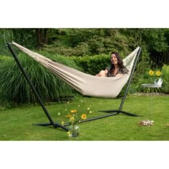 Tropilex® Hangmat Met Standaard Eénpersoons Easy & Natural Brown Bruin 13 Tropilex® Hangmat Met Standaard Eénpersoons Easy & Natural Brown Bruin -Tuinproducten 10448852