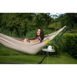 Tropilex® Hangmat Met Standaard Eénpersoons Easy & Natural Brown Bruin 17 Tropilex® Hangmat Met Standaard Eénpersoons Easy & Natural Brown Bruin -Tuinproducten 10448876