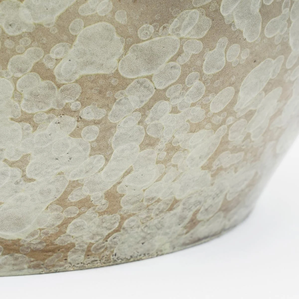 Mica Decorations Oliver Bloempot - H31 X Ø33 Cm - Terracotta - Groen 6 Mica Decorations Oliver Bloempot - H31 X Ø33 Cm - Terracotta - Groen - Afbeelding 4