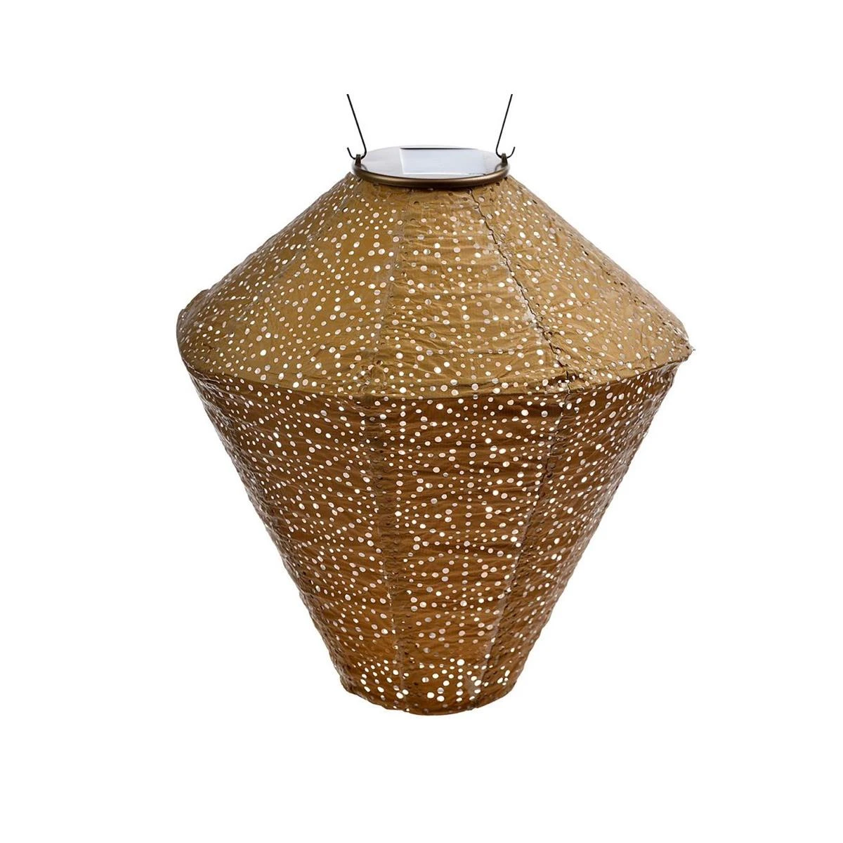 Lumiz Solar Buitenverlichting Sashiko Diamond - 28 Cm - Goud 3 Lumiz Solar Buitenverlichting Sashiko Diamond - 28 Cm - Goud
