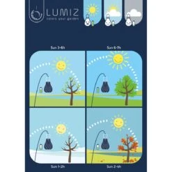 Lumiz Solar Buitenverlichting Sashiko Diamond - 28 Cm - Goud 16 Lumiz Solar Buitenverlichting Sashiko Diamond - 28 Cm - Goud -Tuinproducten 10467696