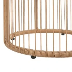 Beliani - LABICO - Bistroset Voor 2 - Natuurlijk - PE Rotan -Tuinproducten 10496572