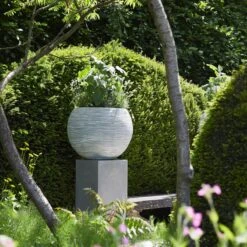 Capi Europe Nature Rib Vaas Rond Bloempot 62 Cm 10 Capi Europe Nature Rib Vaas Rond Bloempot 62 Cm -Tuinproducten 10506896