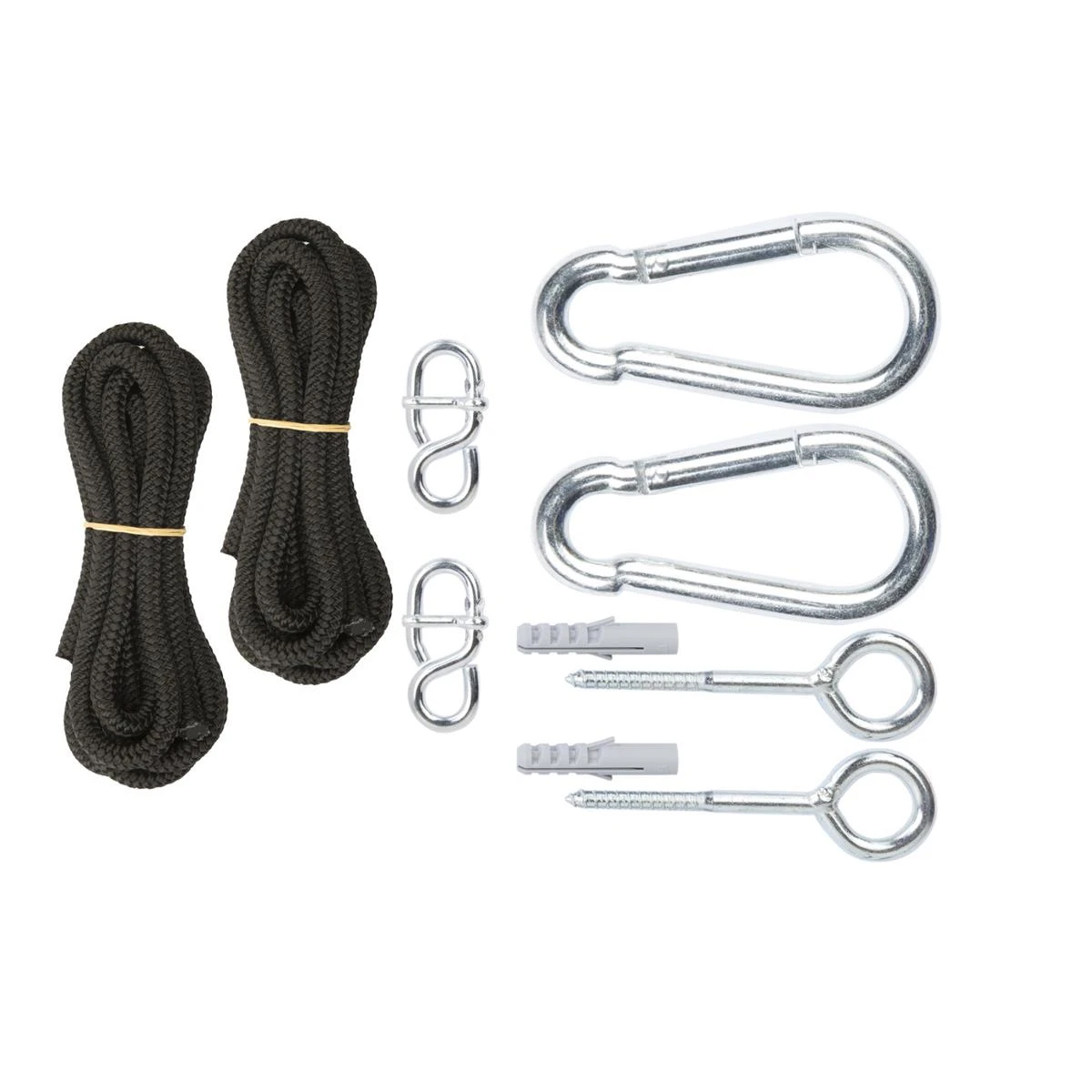 Tropilex® Hangmatbevestiging Complete Black Zwart 3 Tropilex® Hangmatbevestiging Complete Black Zwart