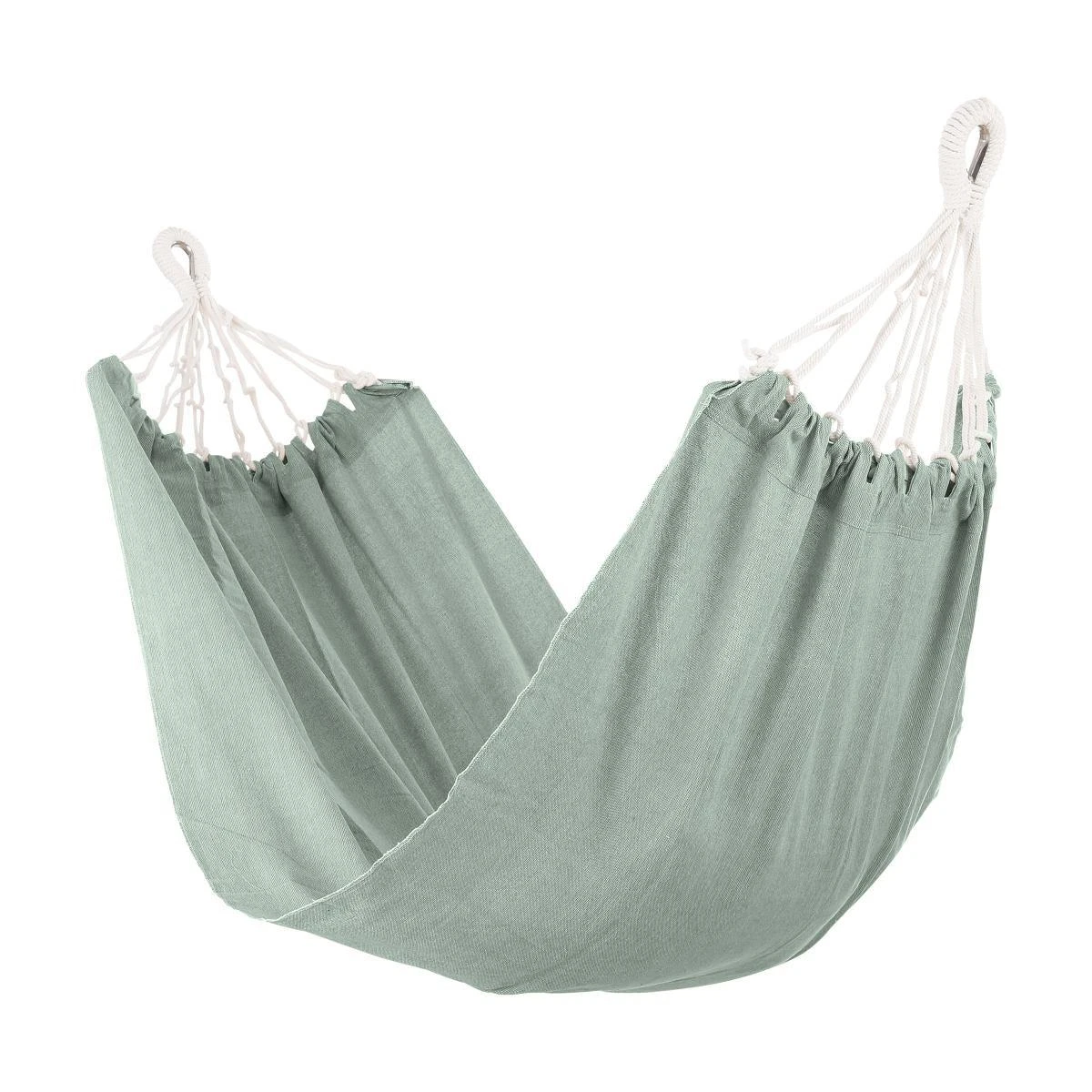 In The Mood Hangmat - 230 X 120 Cm - Katoen - Groen 3 In The Mood Hangmat - 230 X 120 Cm - Katoen - Groen