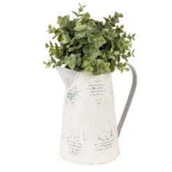 Clayre & Eef Decoratie Gieter 22x14x21 Cm Beige Ijzer Woonaccessoires -Tuinproducten 10562449