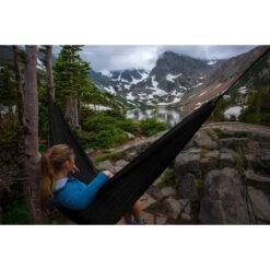 Tropilex® Reishangmat Tweepersoons Travel Black Zwart 20 Tropilex® Reishangmat Tweepersoons Travel Black Zwart -Tuinproducten 10574298