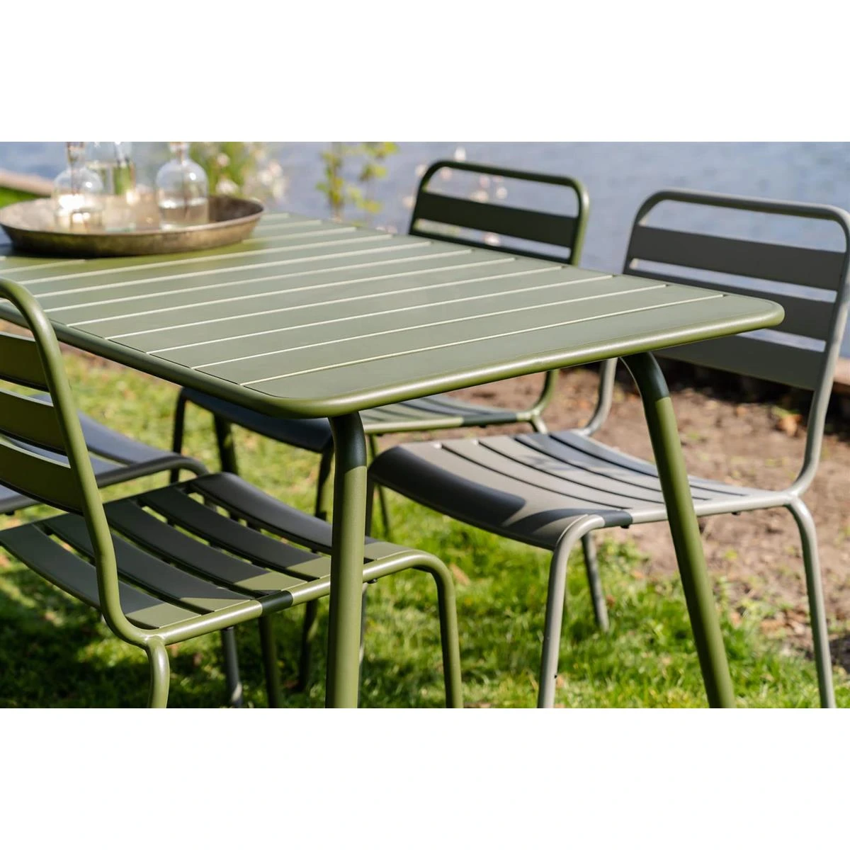 MaximaVida Max 150 Cm Olijfgroen Tuinset 8 MaximaVida Max 150 Cm Olijfgroen Tuinset - Afbeelding 6